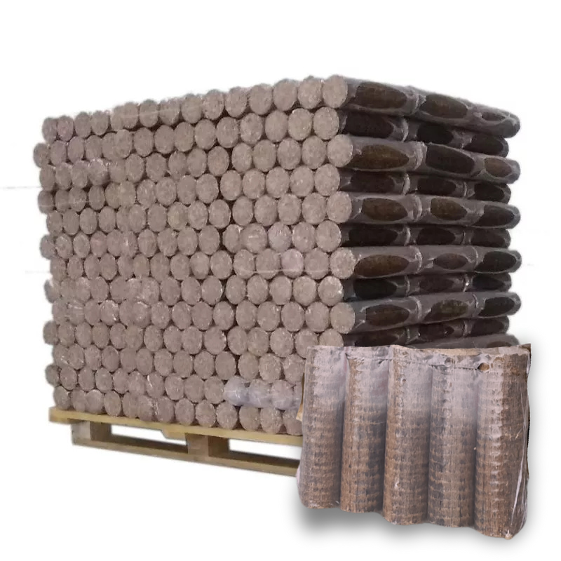 [ben bcj 96confort] bois densifié confort 96 paquets de 5 bûches palette environ 925kgs